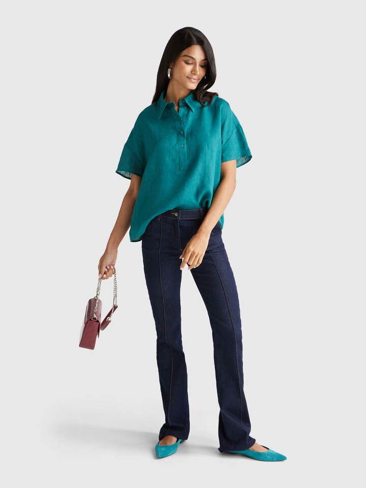 BLOUSE Damen image number 3